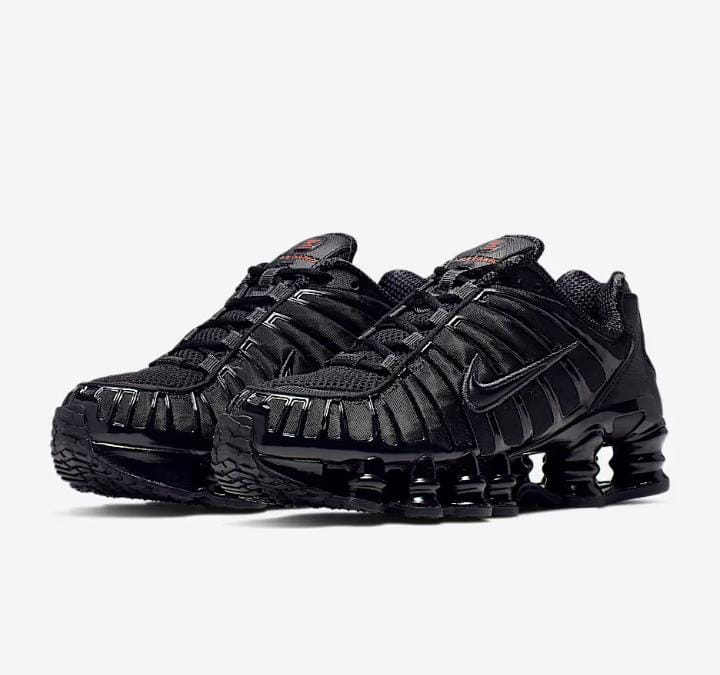 Shox TL "Black Max Orange" sneakers