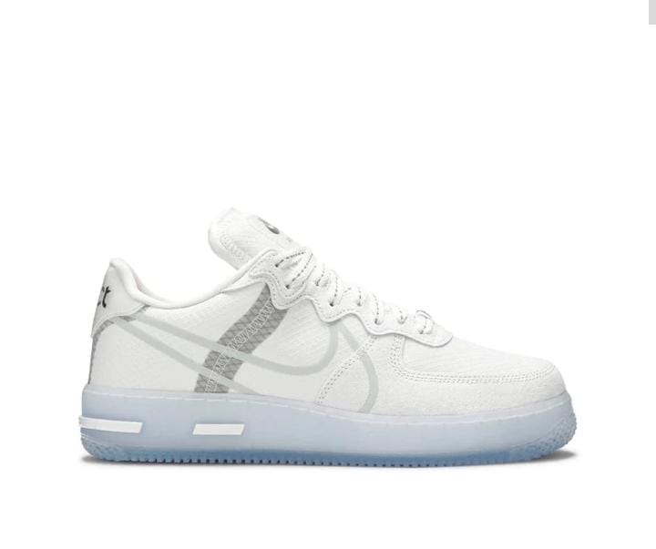 NIKE AIR FORCE 1 REACT WHITE LIGHT BONE