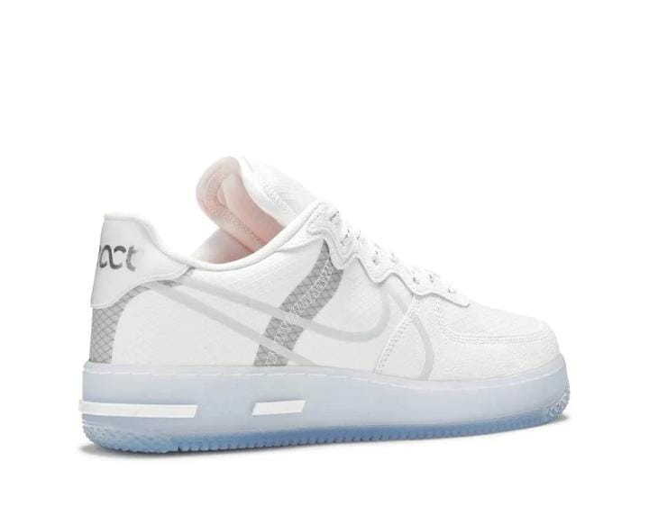 NIKE AIR FORCE 1 REACT WHITE LIGHT BONE