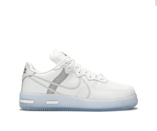 NIKE AIR FORCE 1 REACT WHITE LIGHT BONE